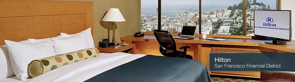 Hilton Hotel Room, San Francisco Financial District